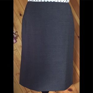J Crew Career Mid Length Pencil Skirt Size 2